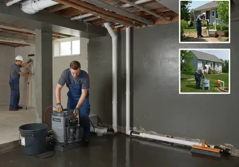 Basement Waterproofing and Flood Prevention process in Princeton, IL